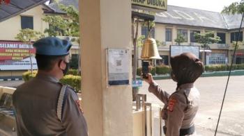Masuk Kantor Polisi di Lampung Harus Pakai PeduliLindungi